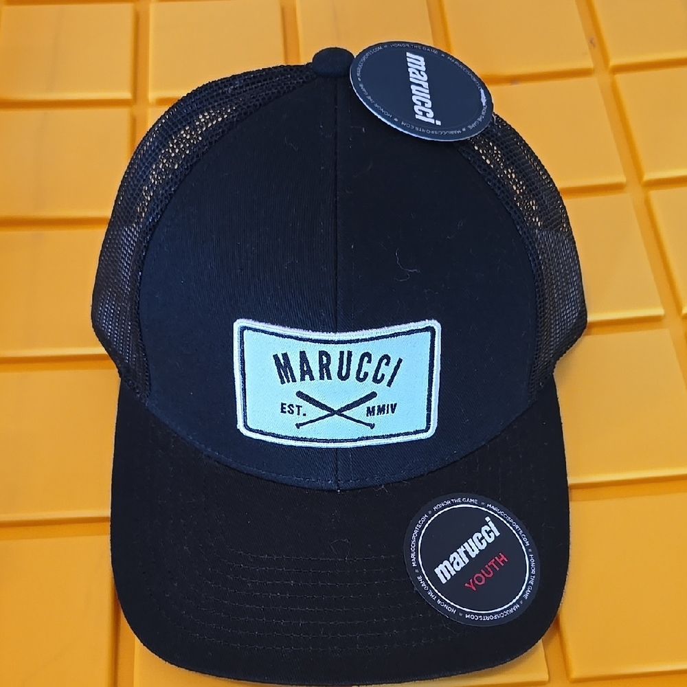 Marucci Black Baseball Cap